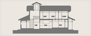豊後高田市2エコハウス/田染荘の家の設計図