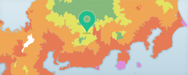 りんご並木のエコハウスの場所