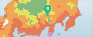 エコハウスやまなしの場所